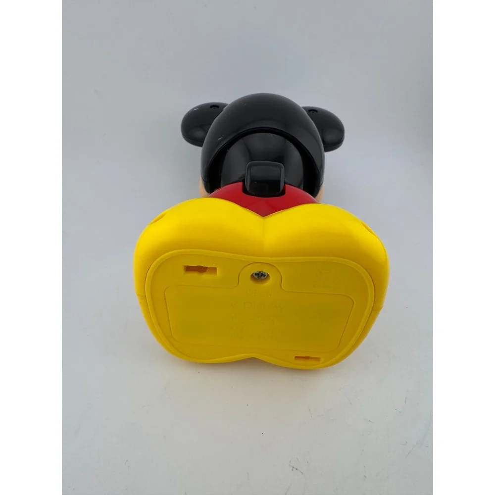 Mickey Mouse Plastic Light Up Flashlight‎ Toy Vintage Disney UNTESTED